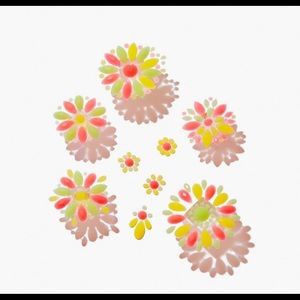 Glow in the dark body crystals